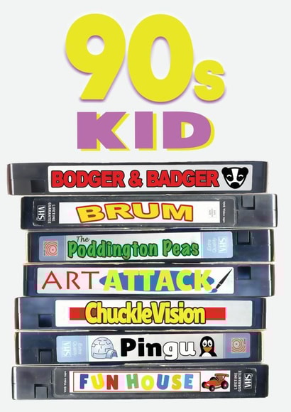 Retro 90s Kids TV Shows Birthday Card created by ShortRound888