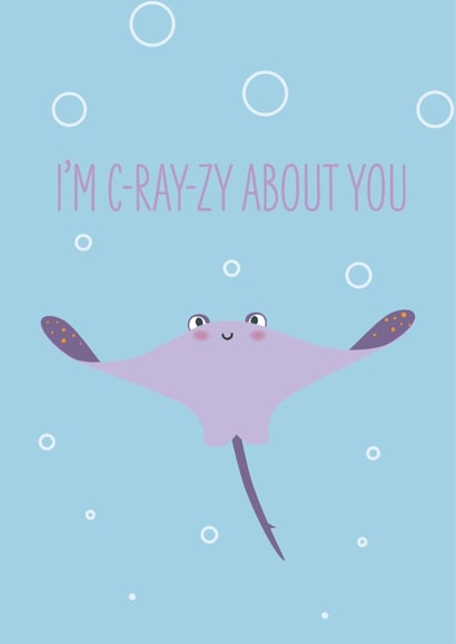 crazy sting Anniversary Card 21821 created by Todd Baker-Flanagan