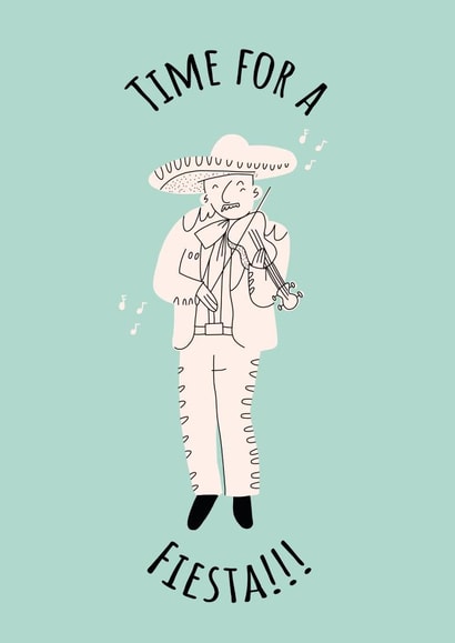 celebration fiesta Birthday Card 18909 created by Alicia Ard