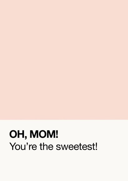 Oh, mom! - Pantone Swatch Card created by Jenni Ahlberg - Jeah Design