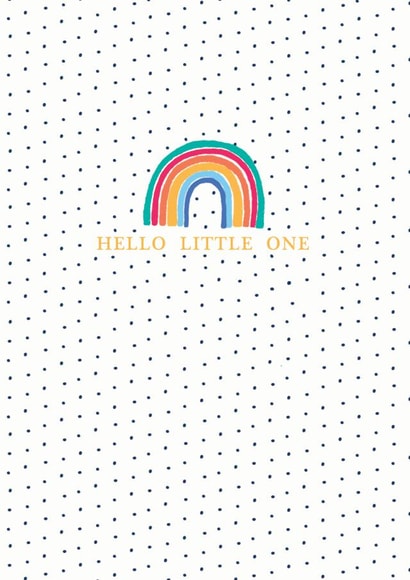 welcome hello New Baby Card 21830 created by Zoe May Designs