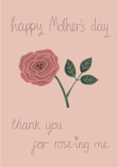 Mum Rose Mothers Day Card 48009 created by incardible