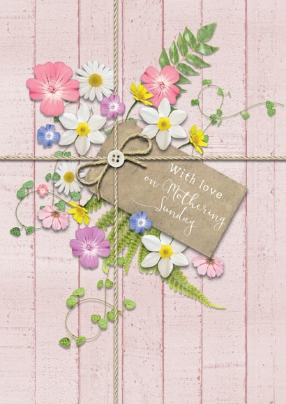 pretty traditional Mothers Day Card 25252 created by Lucy Ledger
