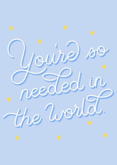 you matter here for you Just because Card 19315 created by Ruby Doodles