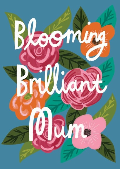 blooming brilliant Mothers Day Card 42152 created by @AimeeStevens.Design