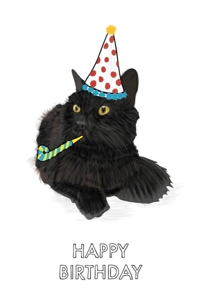 furry friends animal Birthday Card 21842 created by Lucy Deaner