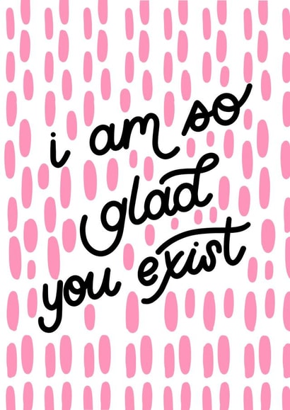 glad thankful Love & Friendship Card 19316 created by Ruby Doodles