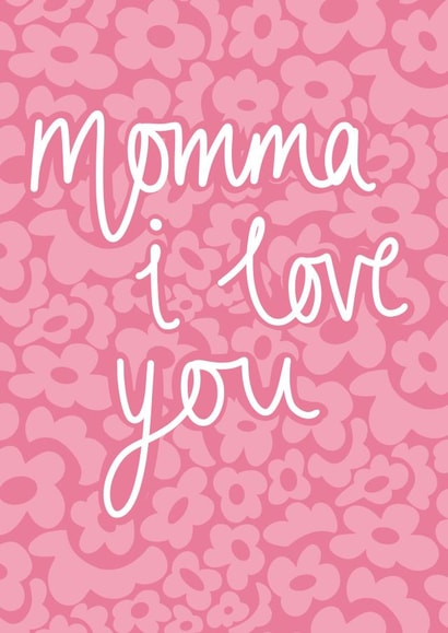 momma mom Mothers Day Card 21092 created by Soph AC Studio