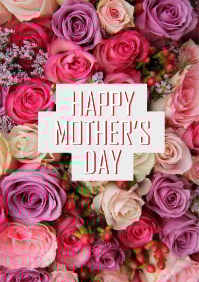 photography flowers Mothers Day Card 34719 created by Banter King