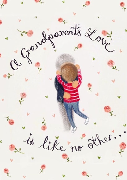 grandparent grandmother Love & Friendship Card 21612 created by Love Lucy Illustration