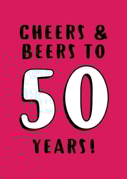 cheers beers Birthday Card 17952 created by Seabird Studio