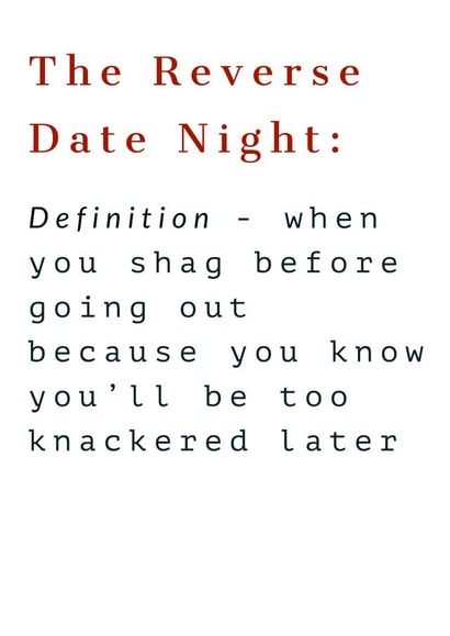 reverse date Valentines Day Card 46948 created by Lipstick & Moustaches