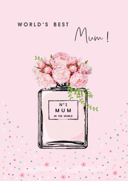 Worlds best Birthday Card 27368 created by Sabah Designs