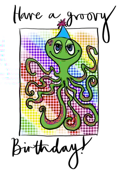 Groovy Discoctopus Birthday created by mollymook