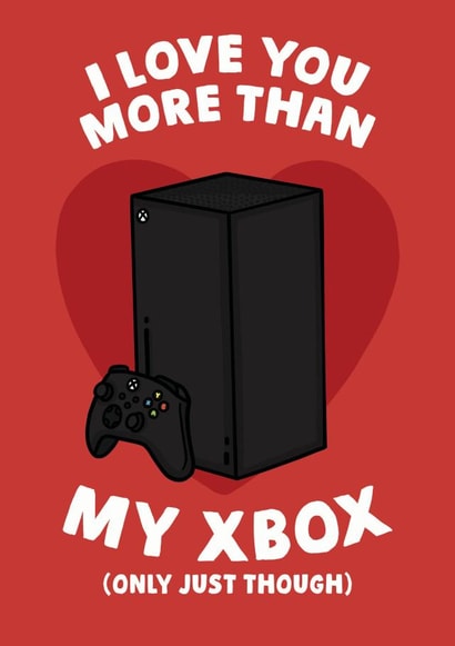 XBOX game Anniversary Card 13336 created by Studio Doodles