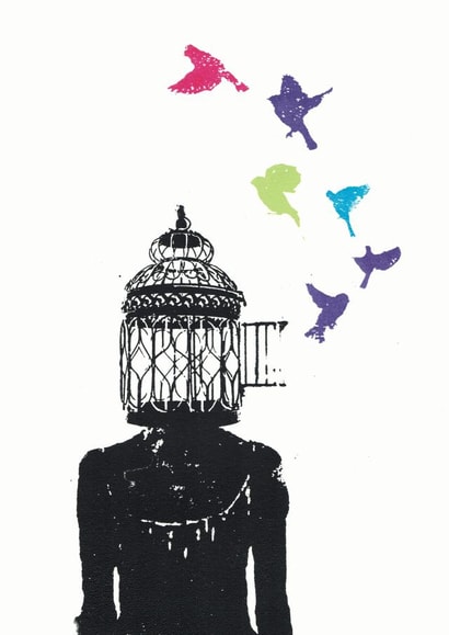 freedom free yourself Send A Smile Card 23710 created by Katie Edwards