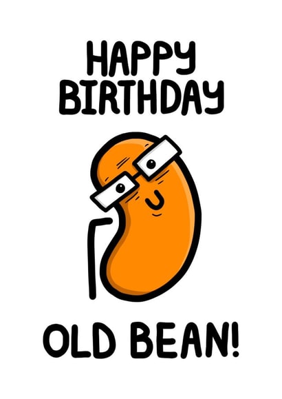 elderly old Birthday Card 20506 created by Aaron Demant