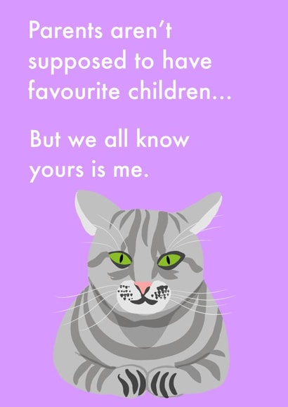 cat mum Mothers Day Card 18954 created by CressidaMakesCards
