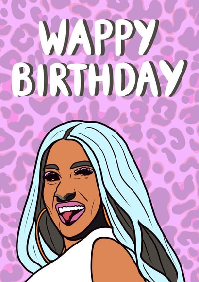 WAP wappy Birthday Card 18512 created by Amy Louisa