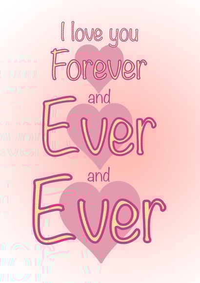 i love you love Anniversary Card 48176 created by Genna Beesley