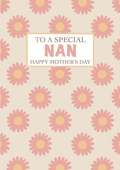 Classic Mothers Day Card - Nan - To A Special Nan Happy Mother's Day created by Catherine Bancroft