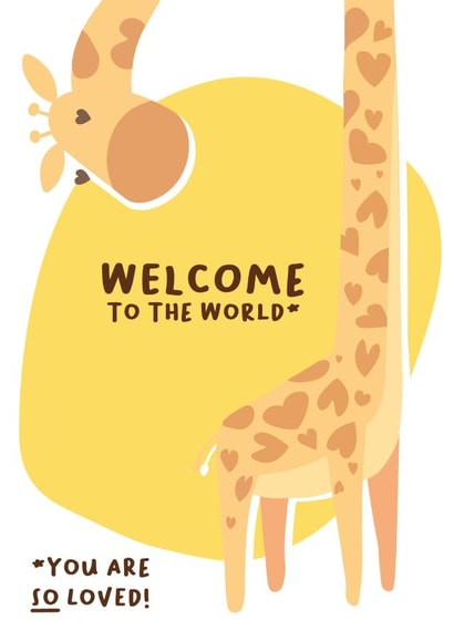 new born baby New Baby Card 41145 created by Jasmine Coster - JazziCreates