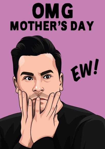 Schitt's Creek Mother Mothers Day Card 16202 created by All Things Banter