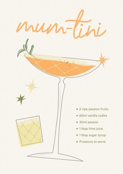 Mum-tini created by Kard & Cotton