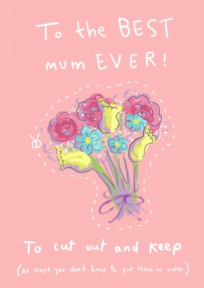 best mum Mothers Day Card 25752 created by Sarah Ray