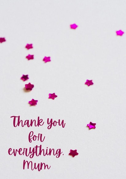 Mothers Day Thank you Card 48224 created by Emily Clarkson