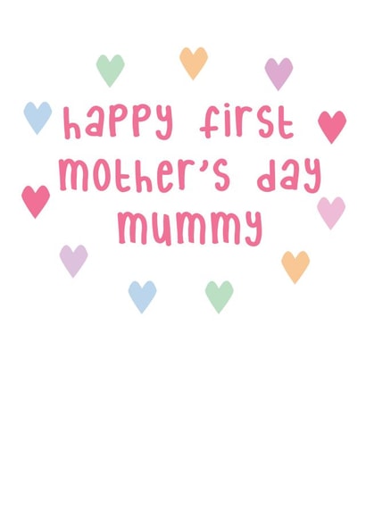 Happy First Mother's Day Mummy created by @Laura Lonsdale Designs