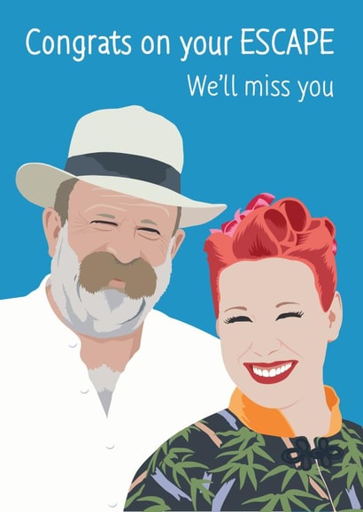 congrats bye New Job Card 16947 created by NEEDL designs