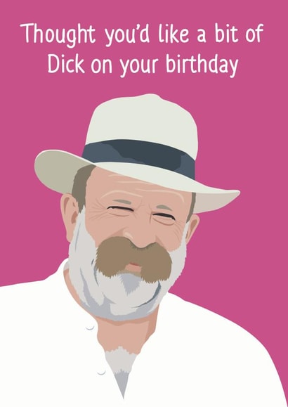 Dick Strawbridge dick Birthday Card 16948 created by NEEDL designs