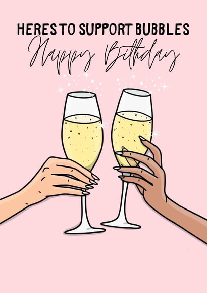 support bubbles bubbles Birthday Card 21903 created by Jam On Toast