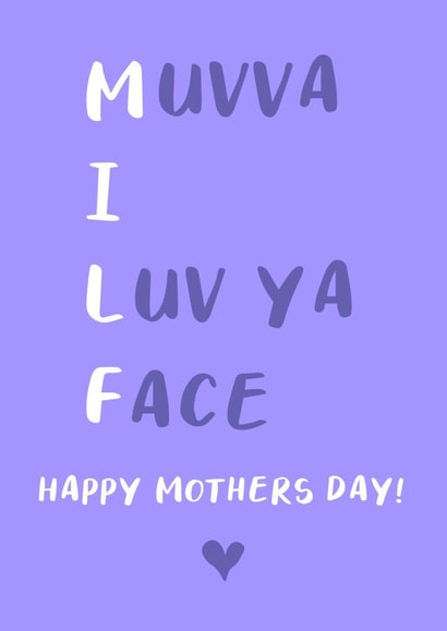 mother muvva Mothers Day Card 29800 created by Raffi Doodles