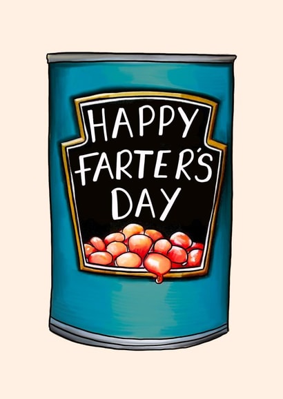 fart dad Father's Day Card 45902 created by Poppy & Mabel 