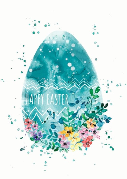 good friday egg Easter Card 17220 created by Alice Johnson Artwork