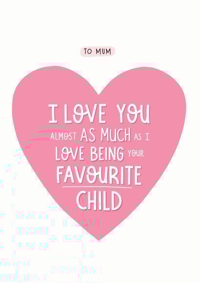For Mum Mother's Day Mothers Day Card 16228 created by Inky in the Wild