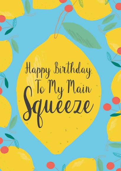 girlfriend husband Birthday Card 21732 created by Sarah Wainwright Design