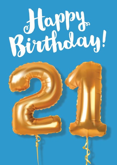 adult 21 Birthday Card 9402 created by Kyleigh Orlebar