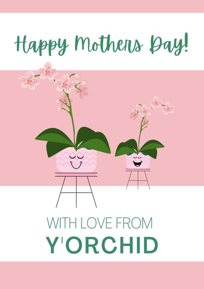 house plants flowers Mothers Day Card 46839 created by Margot Hill