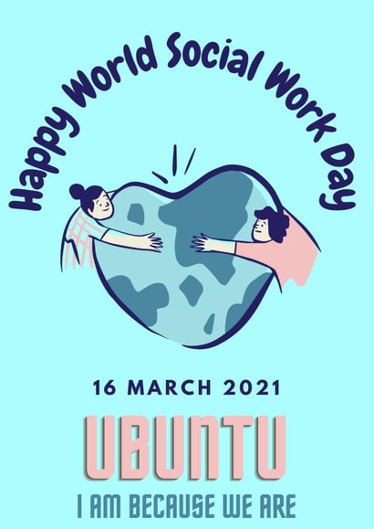 ubuntu social work Just because Card 21459 created by Soberite