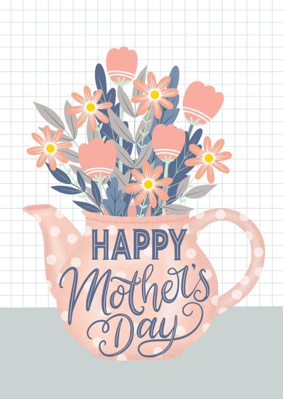 contemporary modern Mothers Day Card 7649 created by Ness Nordberg