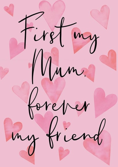 hearts love Mothers Day Card 19758 created by Paper Jungle