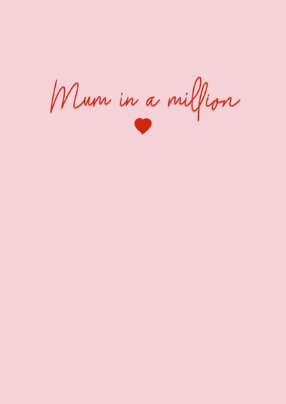 simple special Mothers Day Card 20148 created by C+C Cards