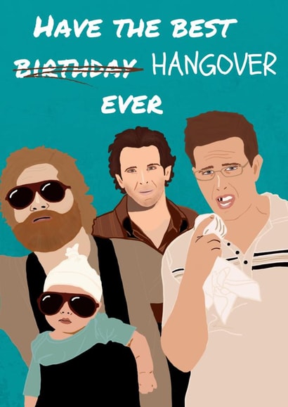 Birthday Hangover created by Faye Burtenshaw