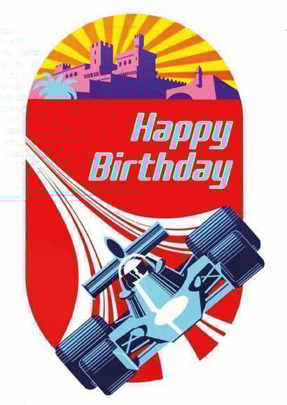 Monaco Formula 1 Card 8824 created by Groves Design