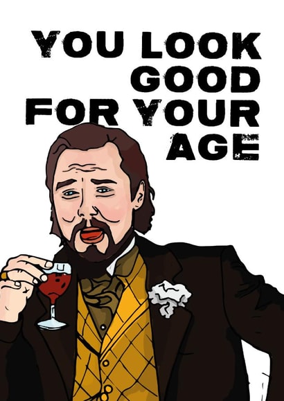 leo meme birthday card Card 47990 created by Freckle & Specs