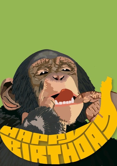 Happy Birthday Monkey created by Tramaine Berry