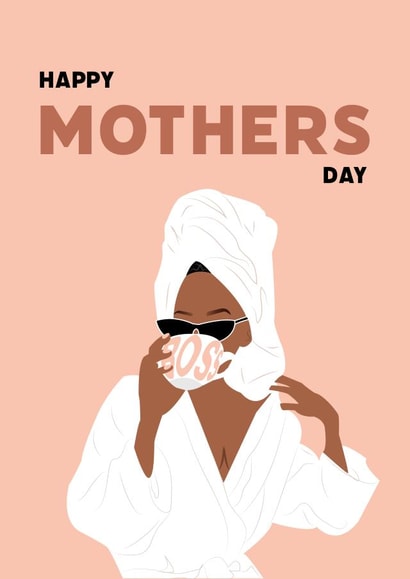 mother mum Mothers Day Card 21951 created by SNOGO